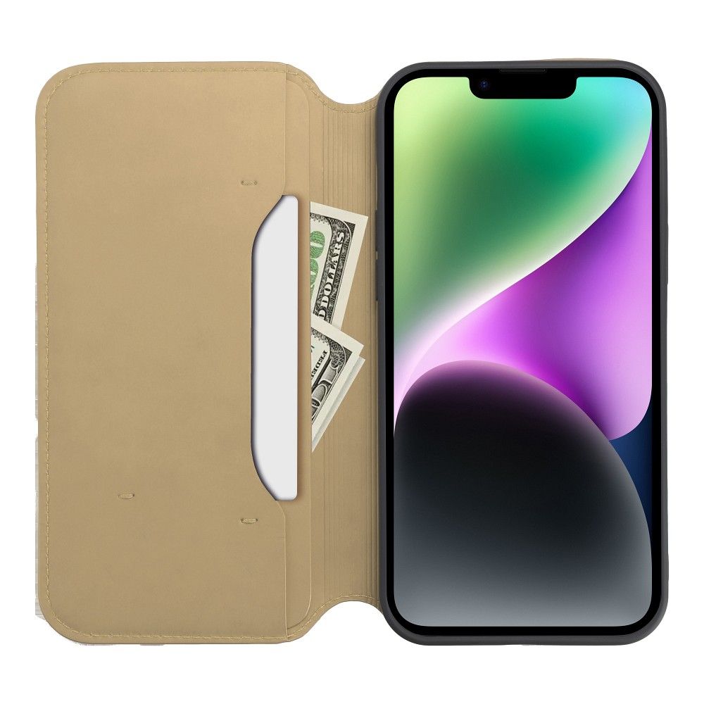 DUAL POCKET Book case for XIAOMI Redmi Note 13 Pro Plus 5G gold - Image 4