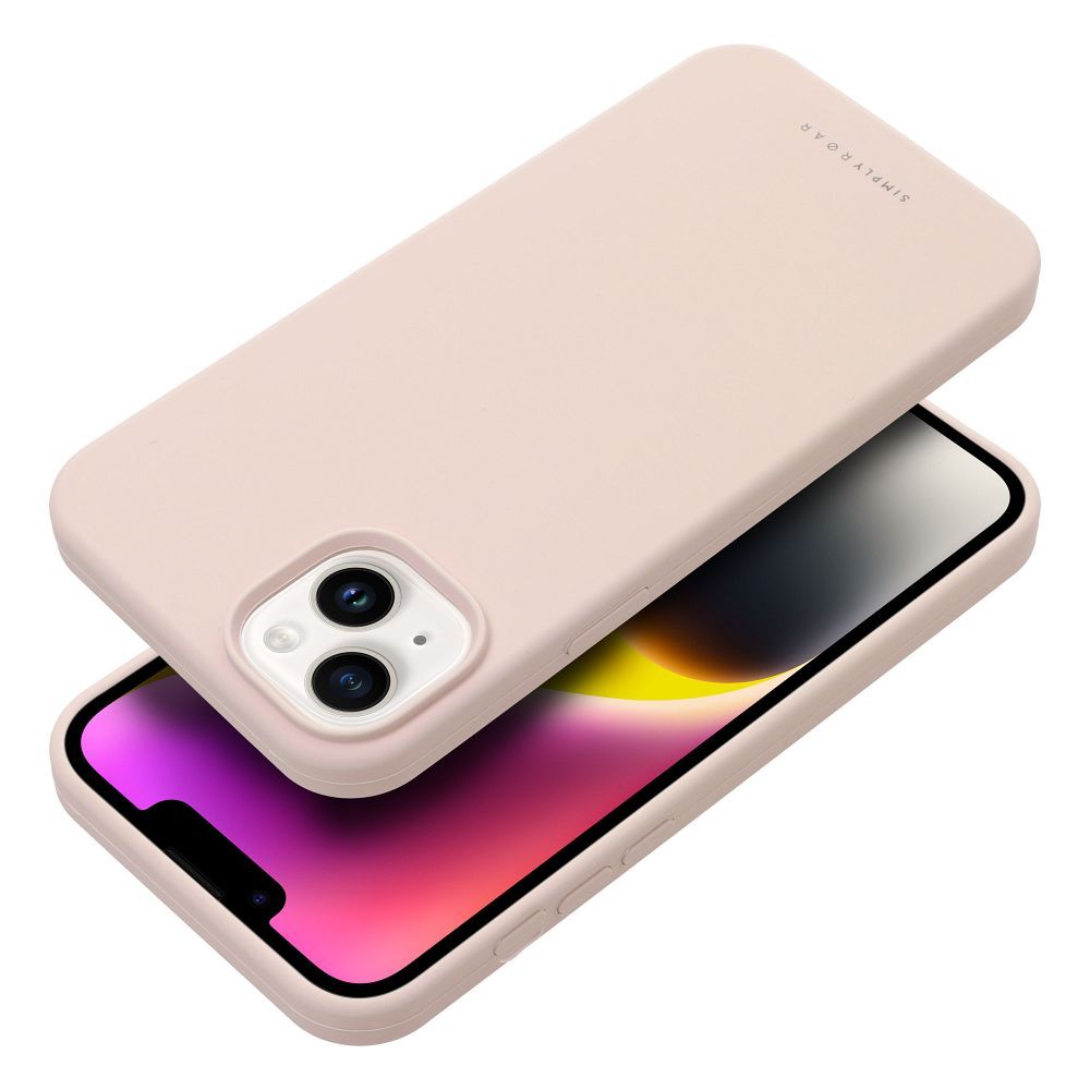 Roar Cloud-Skin Case - for iPhone 14 Plus Light Pink - Image 3