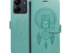 MEZZO Book case for XIAOMI Redmi 13C / POCO C65 dreamcatcher green