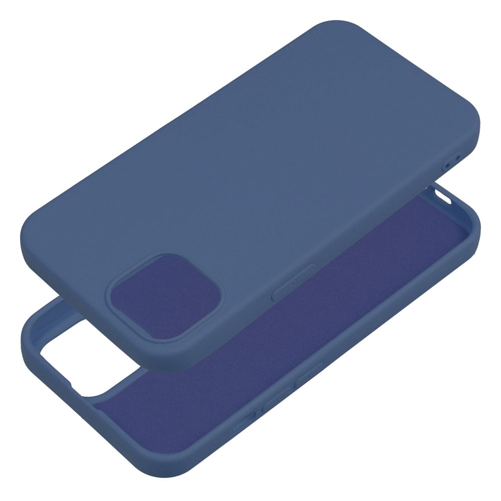 SILICONE case for IPHONE 13 blue - Image 3