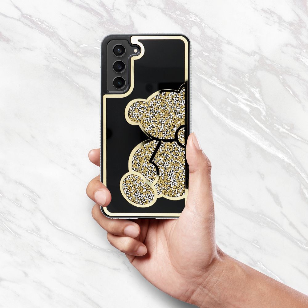 TEDDY BEAR Case for SAMSUNG S24 FE gold - Image 4