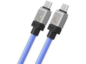 BASEUS cabel Type C to Type C PD 100W Coolplay CAKW000203 1 m blue