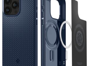 SPIGEN Mag Armor compatible with MagSafe for IPHONE 15 PRO MAX navy blue