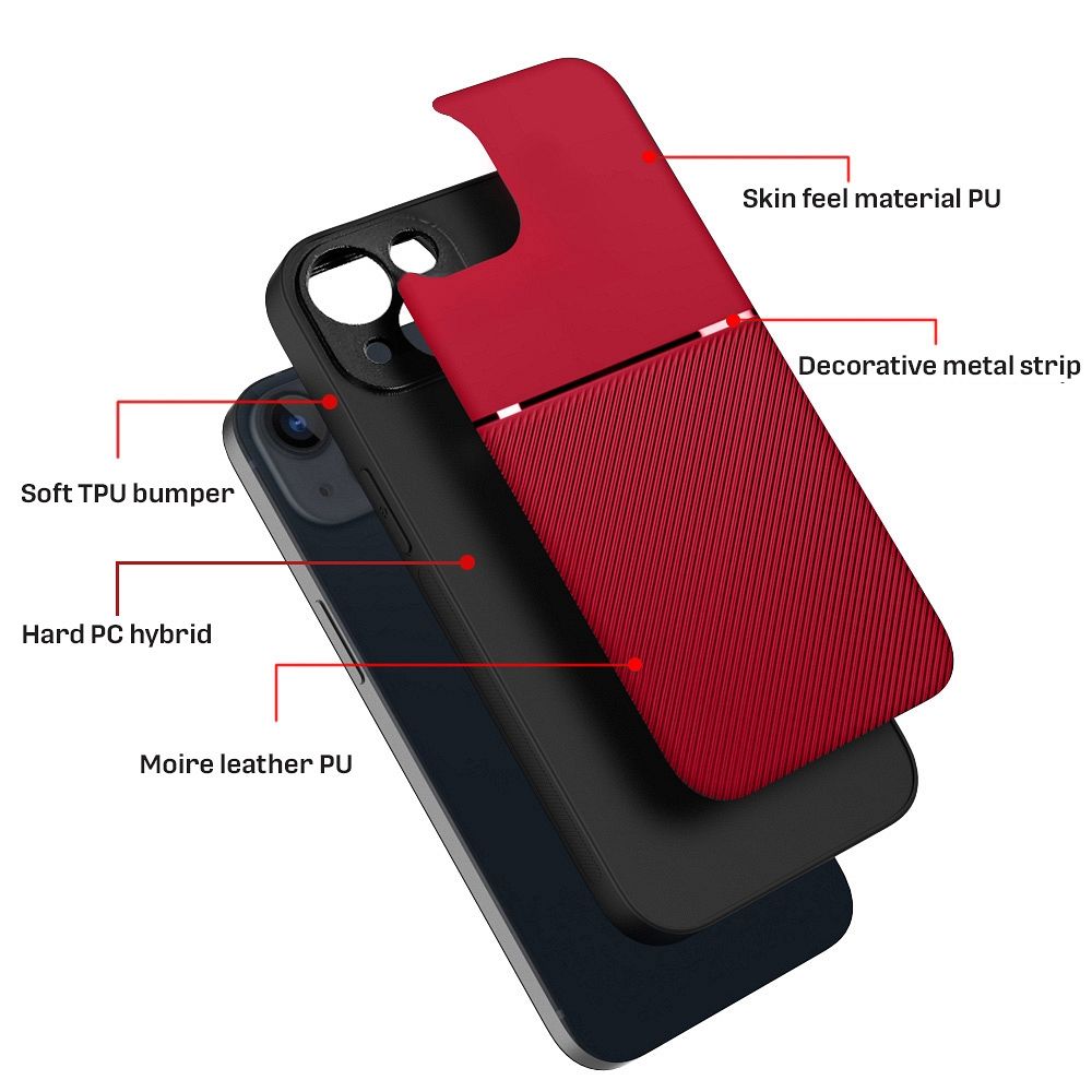 NOBLE case for XIAOMI Redmi 12 4G red - Image 3
