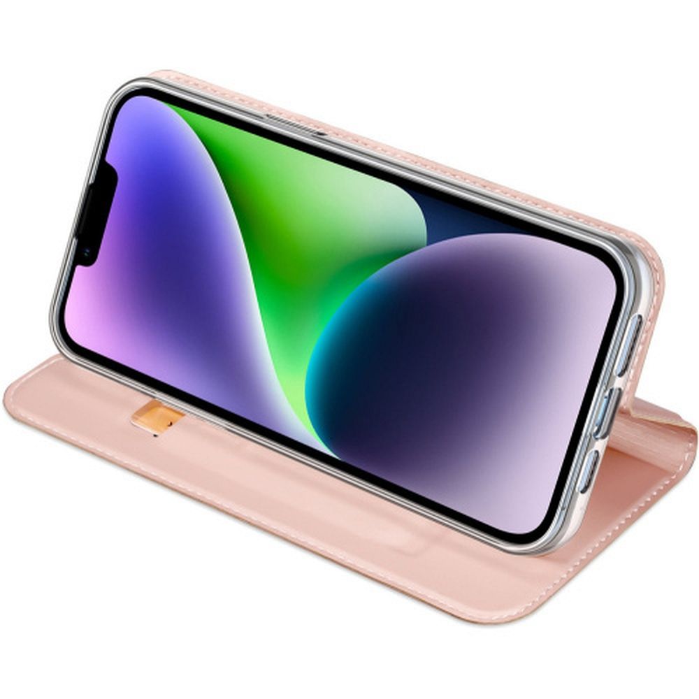 DUX DUCIS wallet case SKIN PRO for IPHONE 15 Plus rose - Image 7