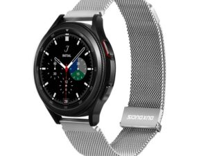 DUX DUCIS strap MILANESE stainless steel magnetic 22 mm silver