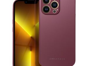 Roar Matte Glass Case  - for iPhone XR claret