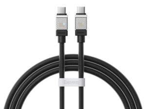 BASEUS cabel Type C to Type C PD 100W Coolplay CAKW000201 1 m black