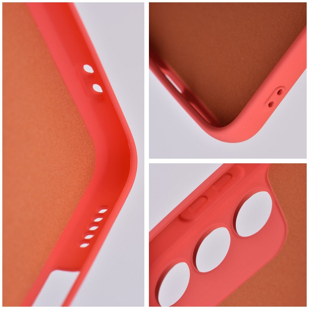 SILICONE case for SAMSUNG S22 peach - Image 4