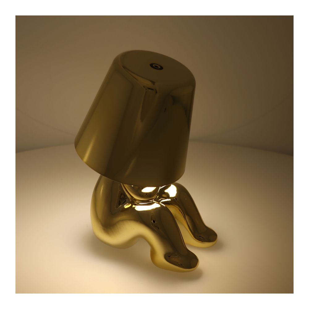 Table lamp bedside GOLD MAN Art Deco seat (version 4) MLTL - Image 5