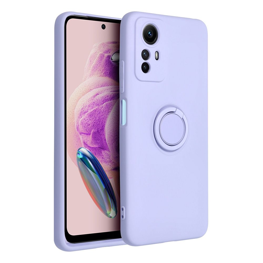 SILICONE RING case for XIAOMI Redmi Note 12S violet - Image 3