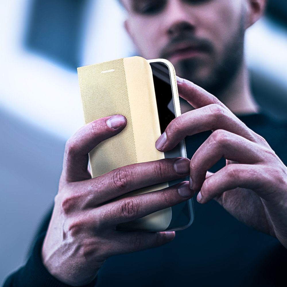 SENSITIVE Book case for XIAOMI Redmi Note 13 Pro 5G gold - Image 9