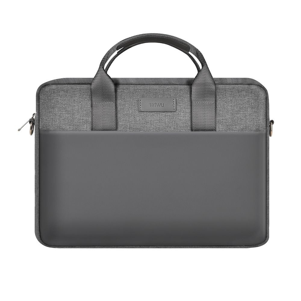WiWU - Waterproof Laptop Bag 15,6" Minimalist Pro - gray - Image 4