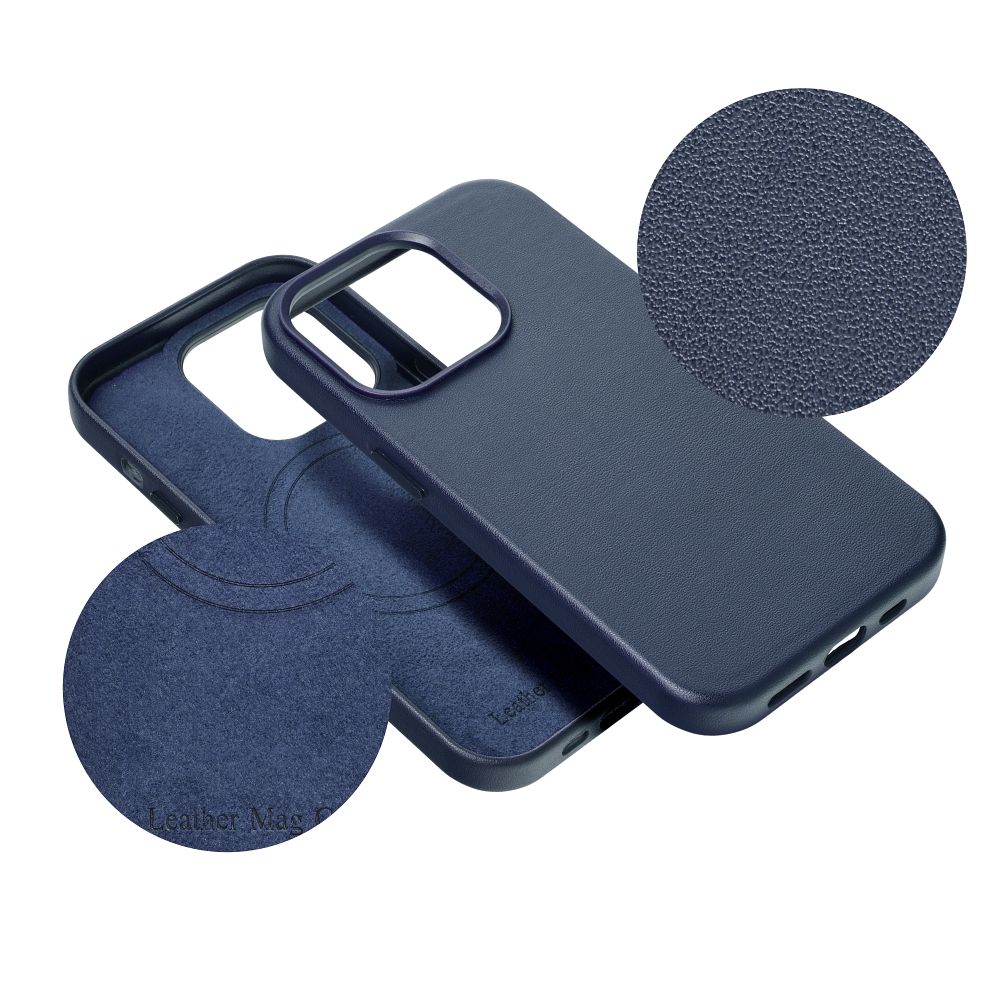 LEATHER MAG COVER case for IPHONE 11 indigo blue - Image 9