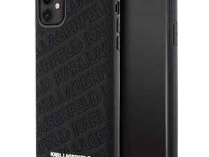 KARL LAGERFELD case for IPHONE 11 KLHCN61PQKPMK (Quilted K Pattern) black