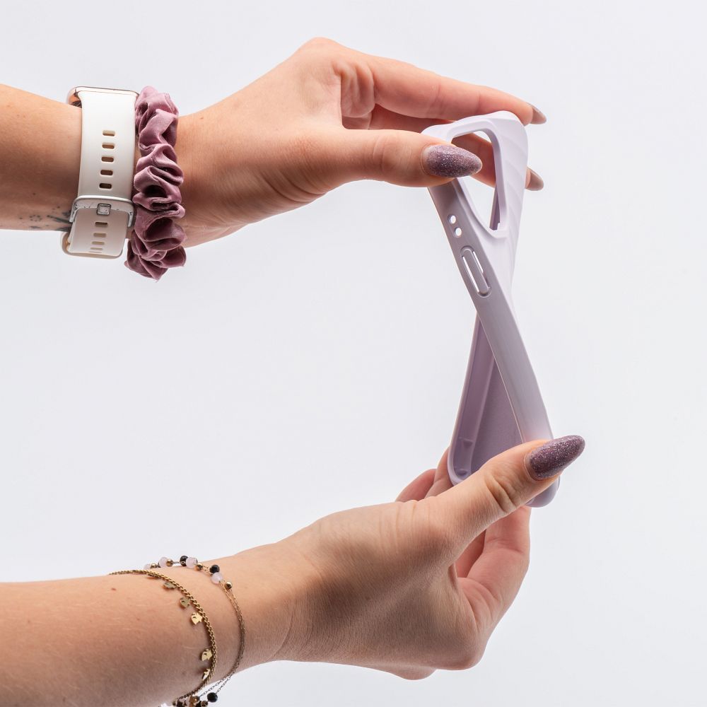 Silicone Zephyr Mag Cover compatible with MagSafe do IPHONE 15 PLUS lilac - Image 7
