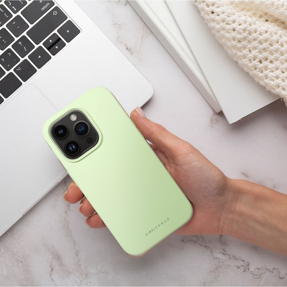Roar Cloud-Skin Case - for iPhone 14 Plus Light green - Image 6