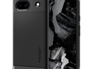 SPIGEN case Rugged Armor for GOOGLE PIXEL 8A matte black