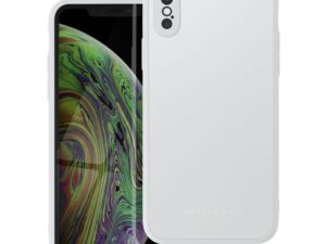 Roar Matte Glass Case  - for iPhone XS steel
