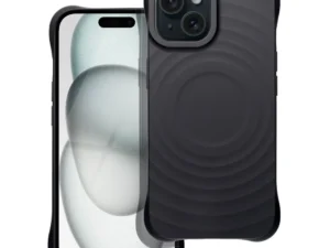 Silicone Zephyr Mag Cover compatible with MagSafe do IPHONE 15 black