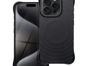 Silicone Zephyr Mag Cover compatible with MagSafe do IPHONE 15 PRO black