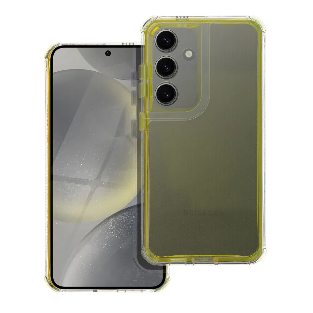 MATRIX CLEAR Case for SAMSUNG A25 5G yellow