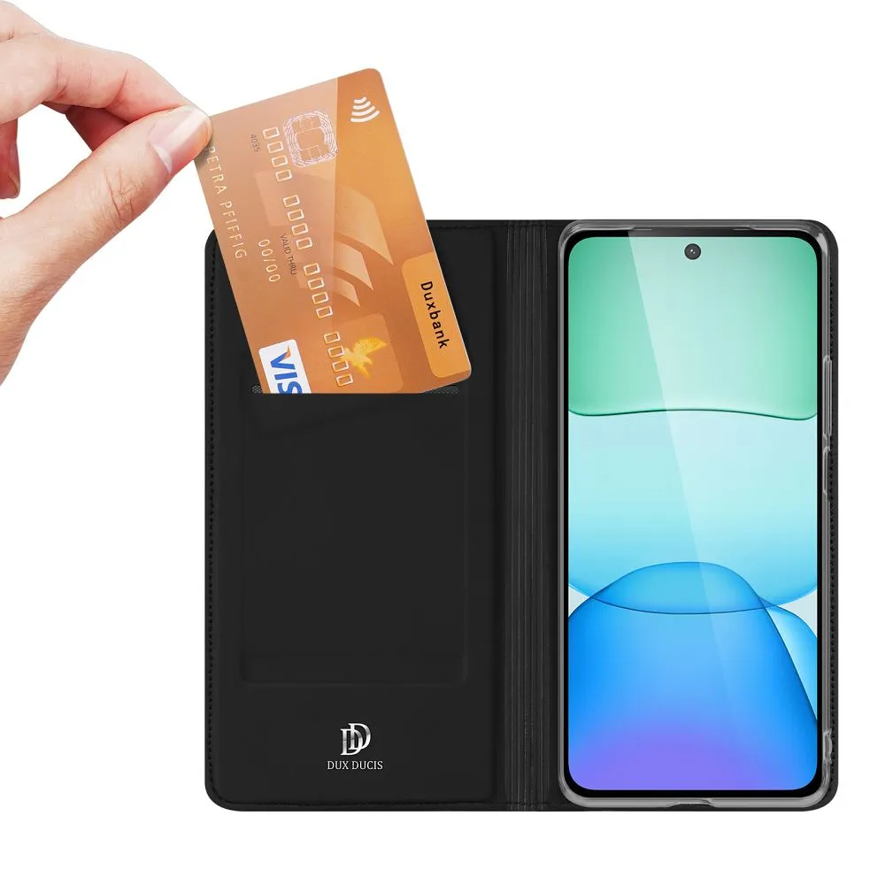 DUX DUCIS wallet case SKIN PRO for REDMI 13 black - Image 2