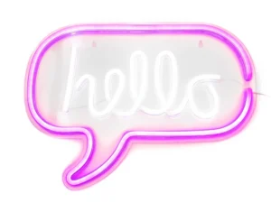 Neon LED na USB - Hello model