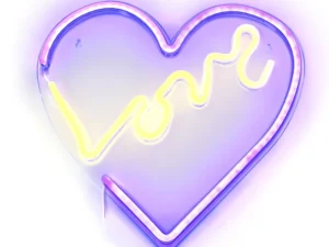 Neon LED na USB - Love 2 model