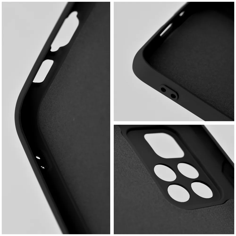 SILICONE case for XIAOMI Redmi A3 4G black - Image 2