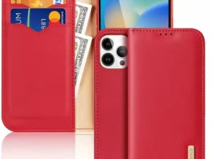 DUX DUCIS wallet case HIVO for IPHONE 15 Pro red