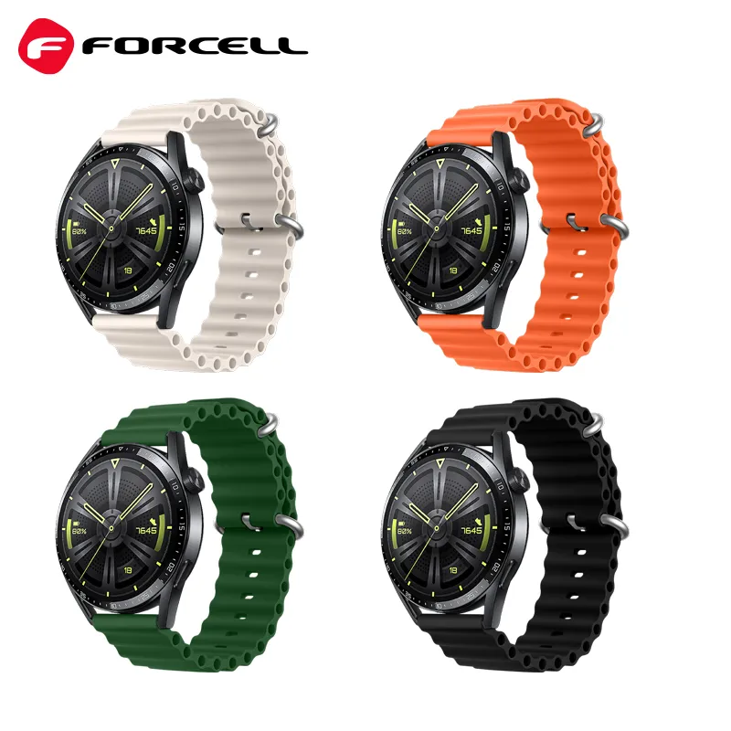 FORCELL F-DESIGN FS01 strap for SAMSUNG Watch 20 mm black - Image 3