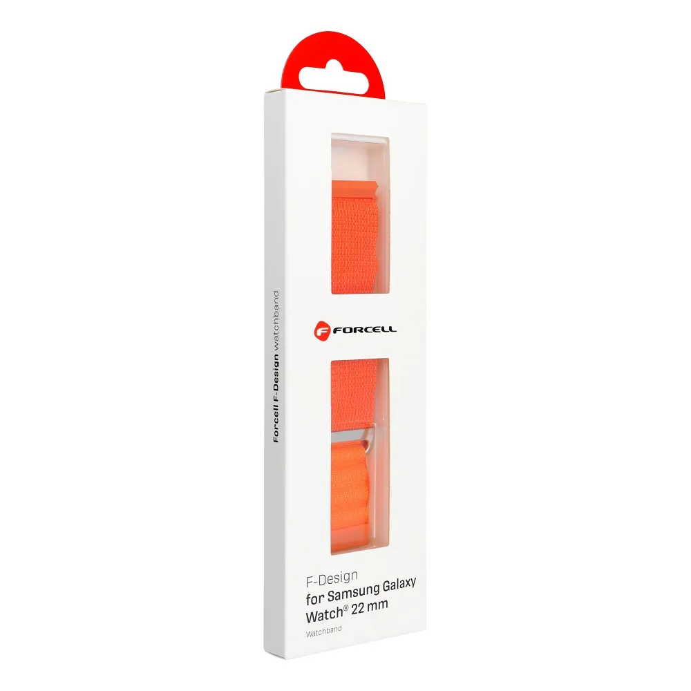 FORCELL F-DESIGN FS05 strap for SAMSUNG Watch 22 mm orange - Image 5