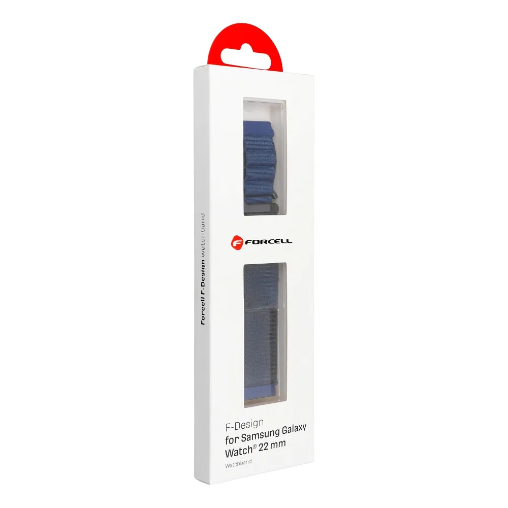 FORCELL F-DESIGN FS05 strap for SAMSUNG Watch 22 mm dark navy - Image 5