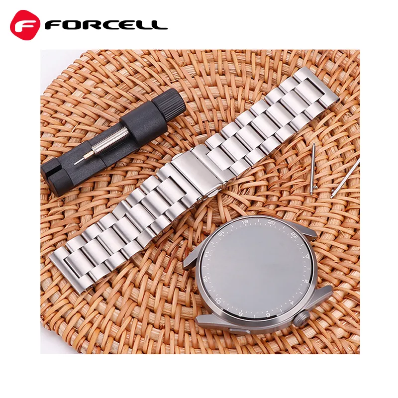 FORCELL F-DESIGN FS06 strap for SAMSUNG Watch 20 mm silver - Image 5