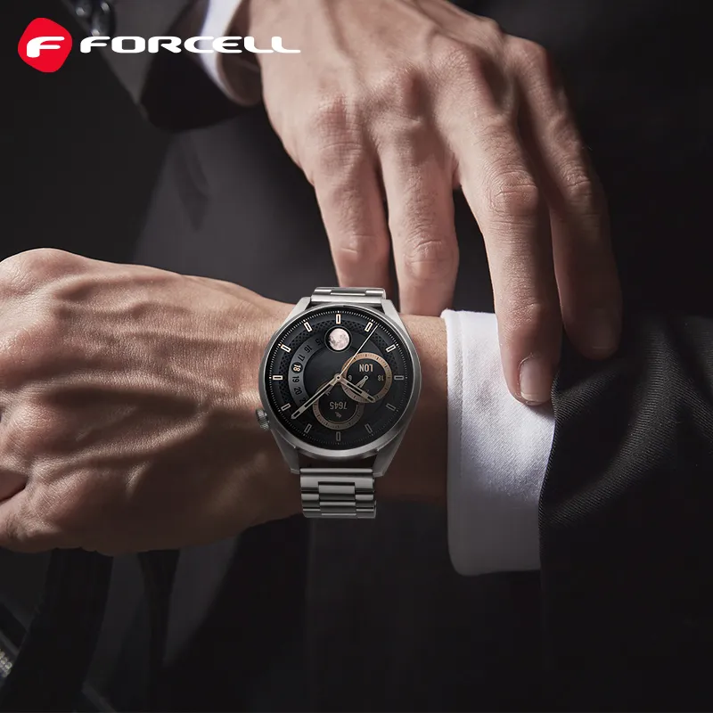 FORCELL F-DESIGN FS06 strap for SAMSUNG Watch 20 mm silver - Image 3