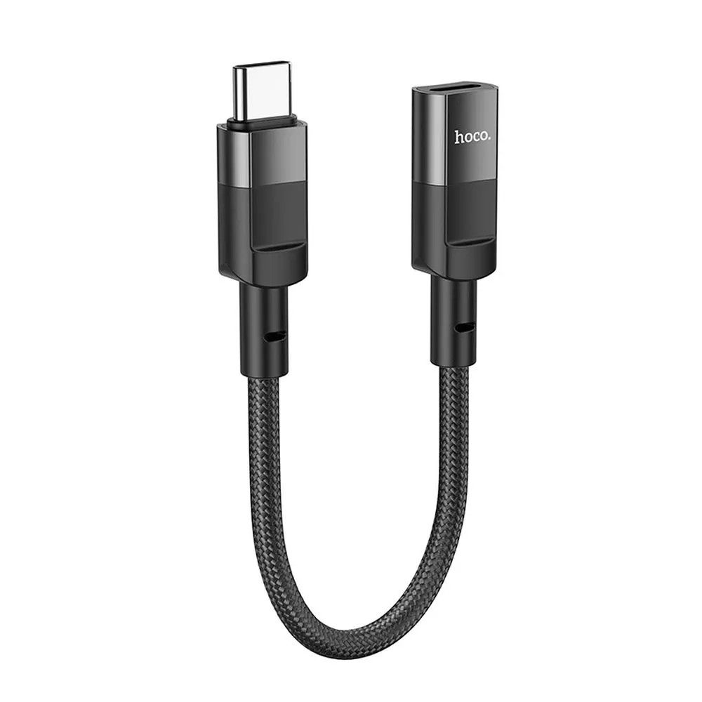 HOCO adapter OTG Type C (male) to Lightning (female) 3A U107 0,1 m black - Image 4