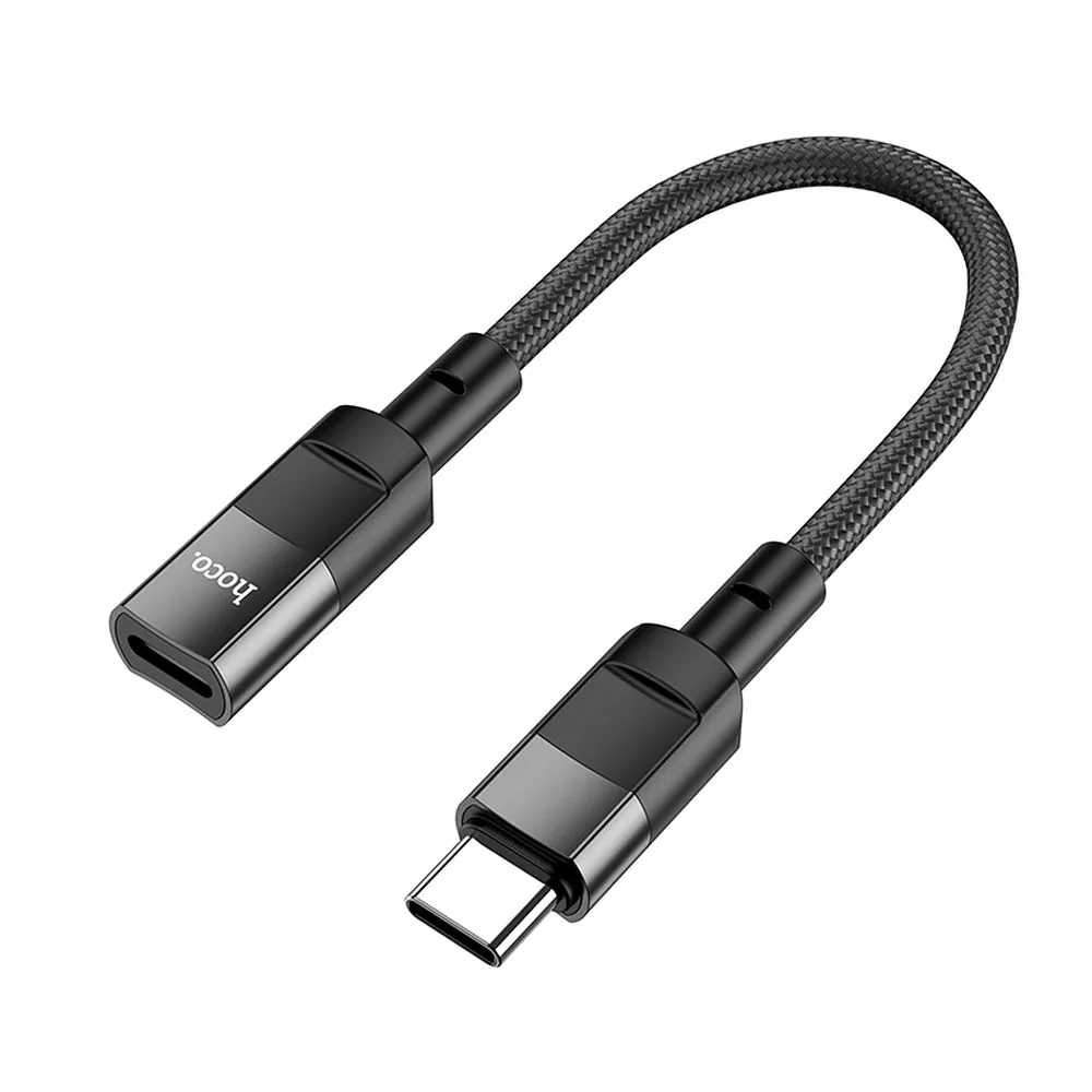 HOCO adapter OTG Type C (male) to Lightning (female) 3A U107 0,1 m black - Image 2