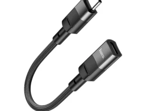 HOCO adapter OTG Type C (male) to Lightning (female) 3A U107 0,1 m black