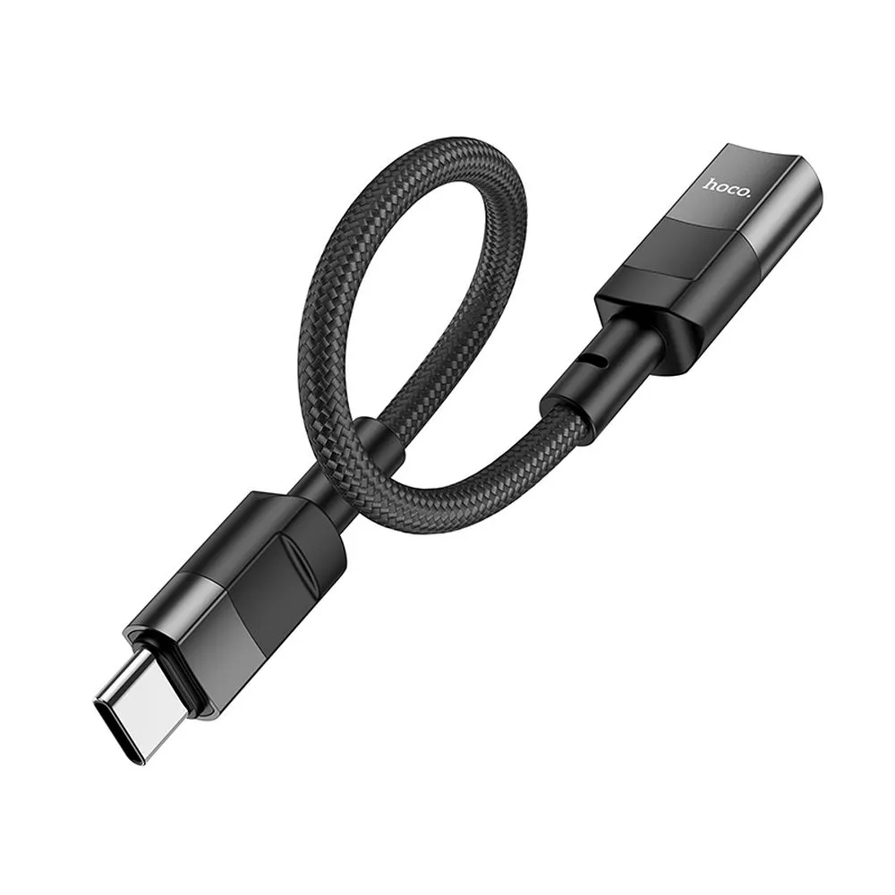 HOCO adapter OTG Type C (male) to Lightning (female) 3A U107 0,1 m black - Image 3
