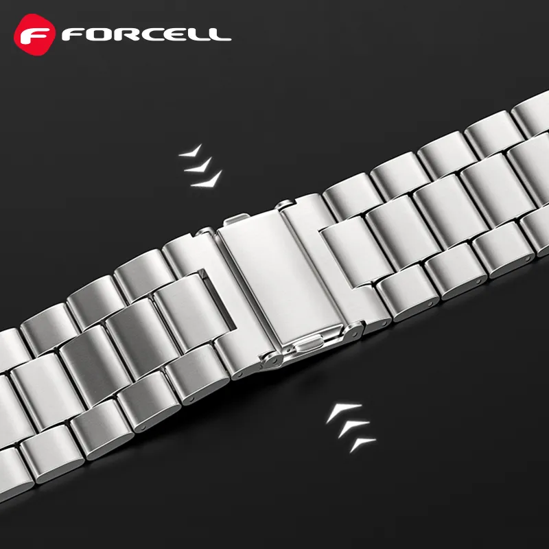 FORCELL F-DESIGN FA10 strap for APPLE Watch 38 / 40 / 41 mm silver - Image 2