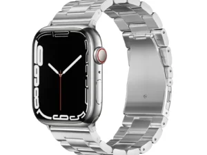 FORCELL F-DESIGN FA10 strap for APPLE Watch 42 / 44 / 45 / 49 mm silver