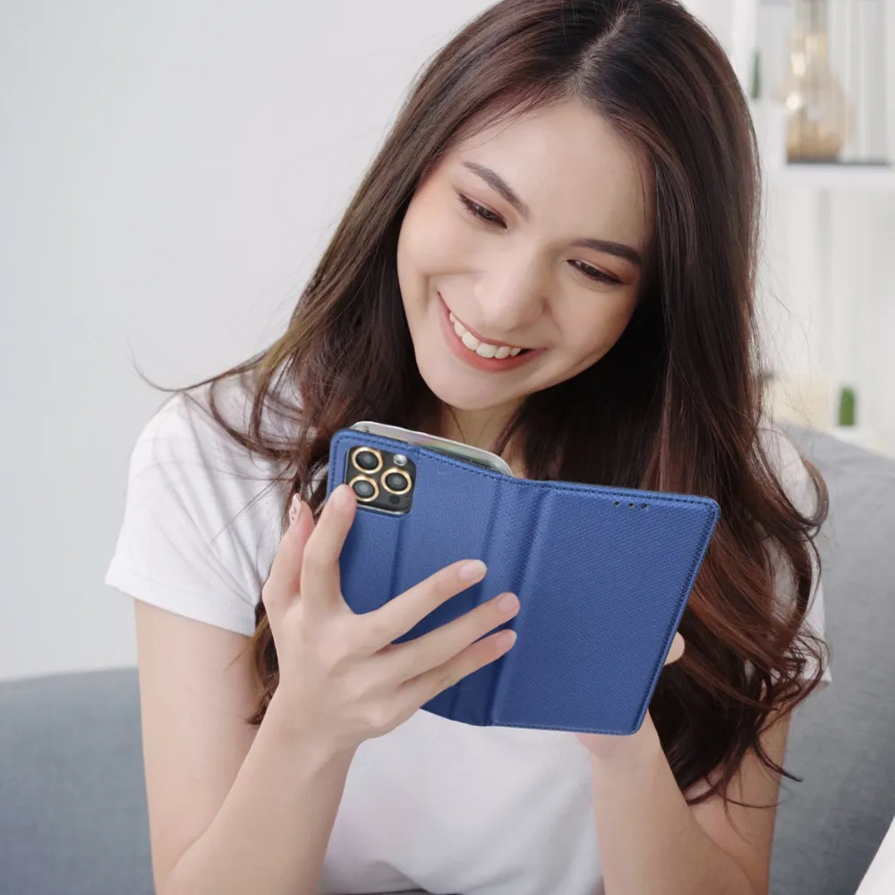 SMART CASE Book for IPHONE 15 Plus navy - Image 6