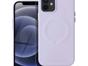 Roar Leather Mag Case - for iPhone 12 purple
