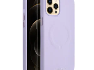 Roar Leather Mag Case - for iPhone 12 Pro Max purple