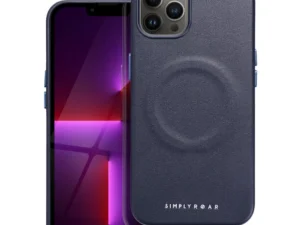 Roar Leather Mag Case - for iPhone 13  navy