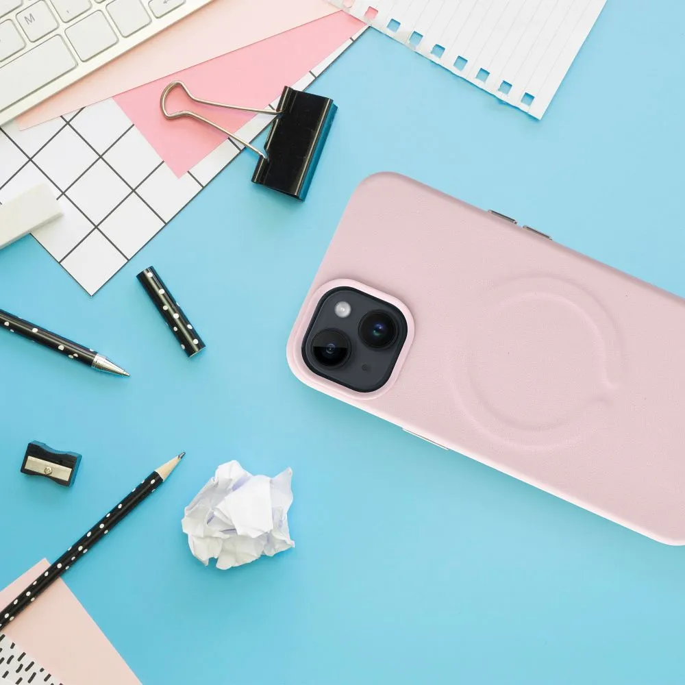 Roar Leather Mag Case - for iPhone 13 Pro hot pink - Image 5