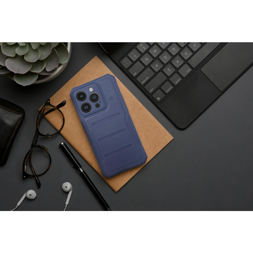 HEAVY DUTY case for IPHONE 15 PLUS navy blue - Image 6