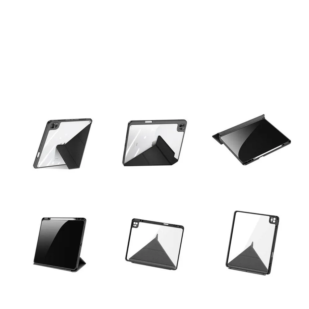 DUX DUCIS case MAGI with pencil storage for iPad Pro 12.9 (2018/2020/2021/2022) black - Image 5
