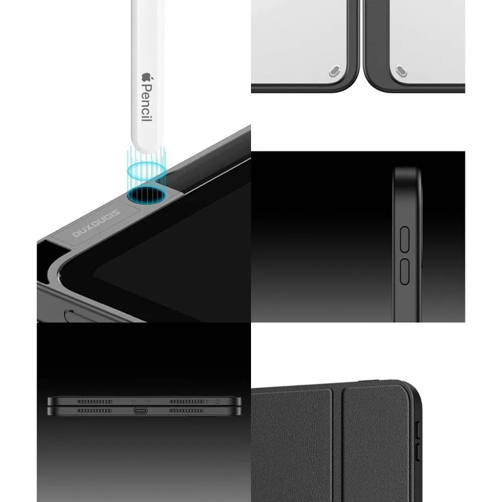 DUX DUCIS case MAGI with pencil storage for iPad Pro 12.9 (2018/2020/2021/2022) black - Image 17